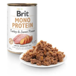 BRIT MONO PROTEIN TURKEY&SWEET POTATO 400g
