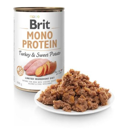 BRIT MONO PROTEIN TURKEY&SWEET POTATO 400g