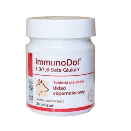 Dolfos, Immunodol, preparat na odporność  dla psa, 30 tabletek