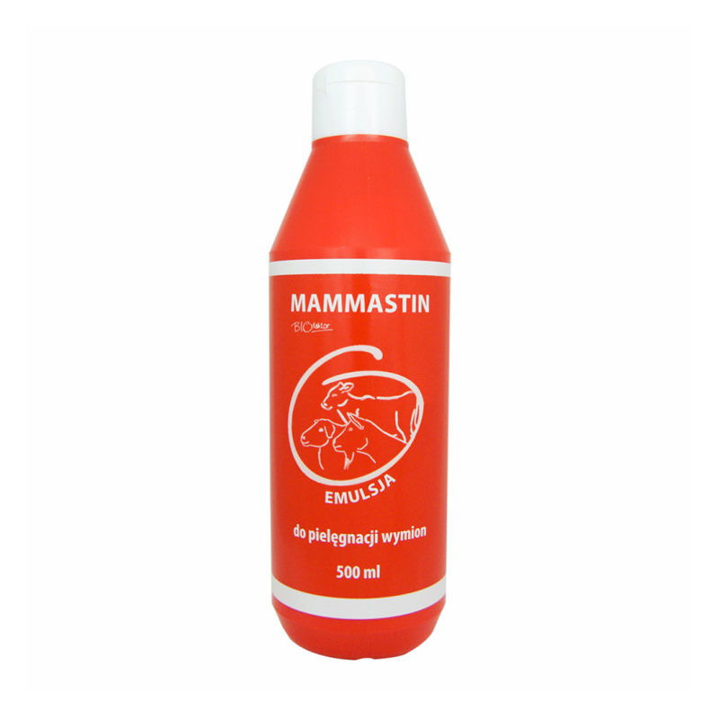 Mammastin do wymion dla krów, kóz i owiec, 500 ml