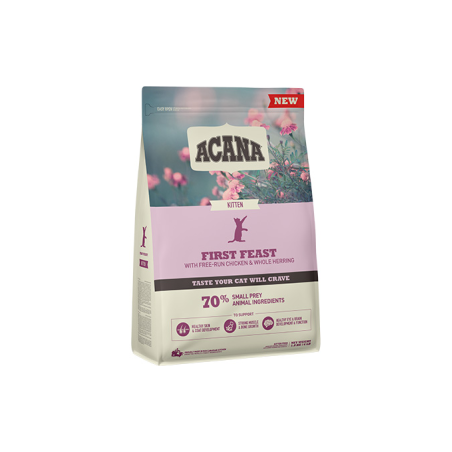Acana First feast, sucha karma dla kota, 1,8 kg