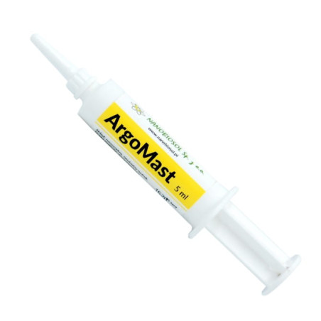 Argomast, tubki z nanosrebrem dla krów mlecznych, 5 ml