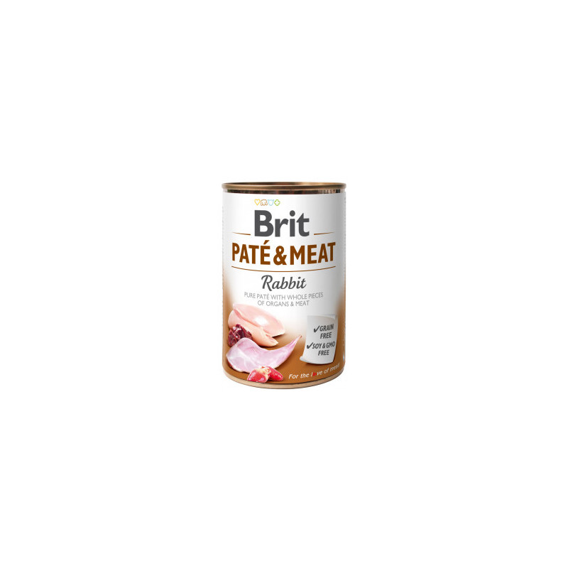 BRIT PATE&MEAT RABBIT 400g