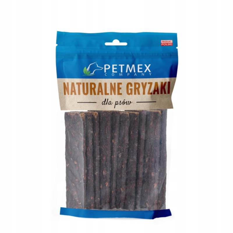 Petmex, paski z dzika, gryzak naturalny 200g