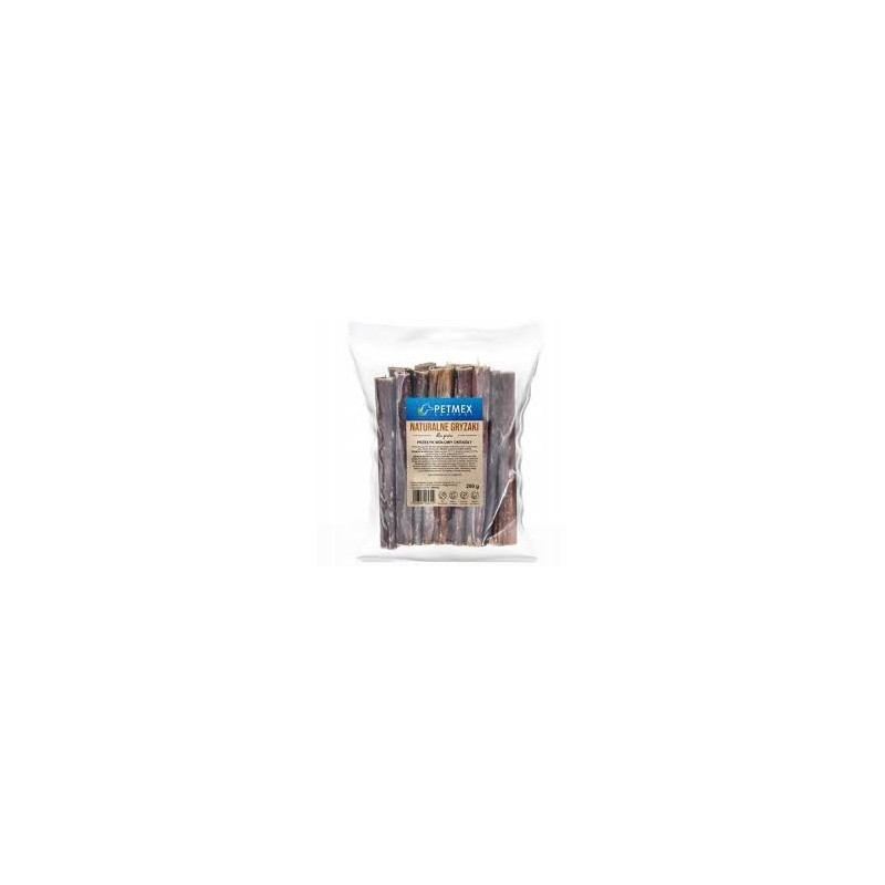 Petmex, przełyk wołowy plaski, gryzak naturalny 200 g