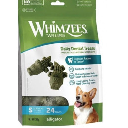 Whimzees,aligatorki, gryzaki S, 24 szt