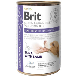 BRIT GF VET. DIETS DOG GASTROINTESTINAL LOW FAT 400g