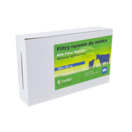 Can Agri, Filtr rurowy do mleka, 320 x 60 mm, 200 szt.