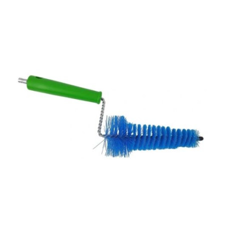 Can Agri, Szczotka do gum strzykowych, 2-stopniowa, zielony/niebieski, 32 cm