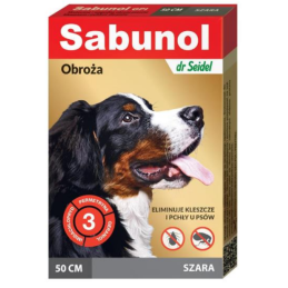 Dermapharm, Sabunol GPI, obroża dla psa, 50 cm, szara