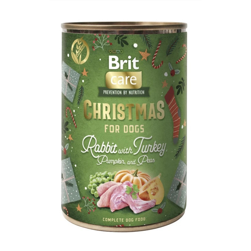 BR.CARE DOG CHRISTMAS RABBIT 400g