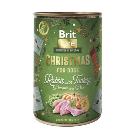BR.CARE DOG CHRISTMAS RABBIT 400g