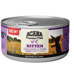Acana, kocię,  Premium Pâté, kurczak i ryba, 85 g