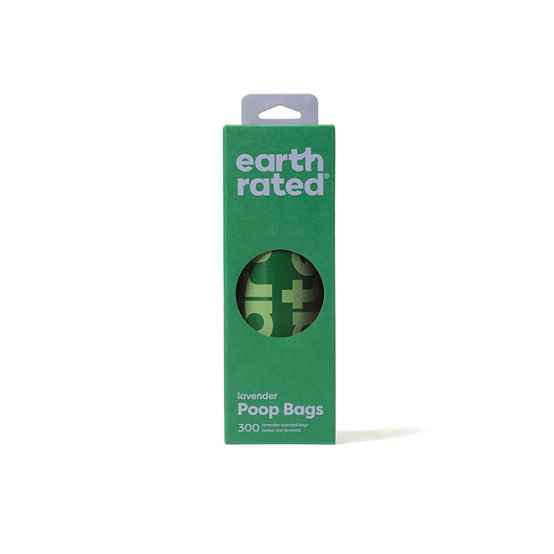 Earth Rated, reklamówki lawendowe, 300 szt.