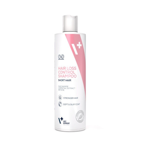 Vet Expert, Hair Loss Control shampoo short hair szampon ograniczający linienie dla ras krótkowłosych 250ml