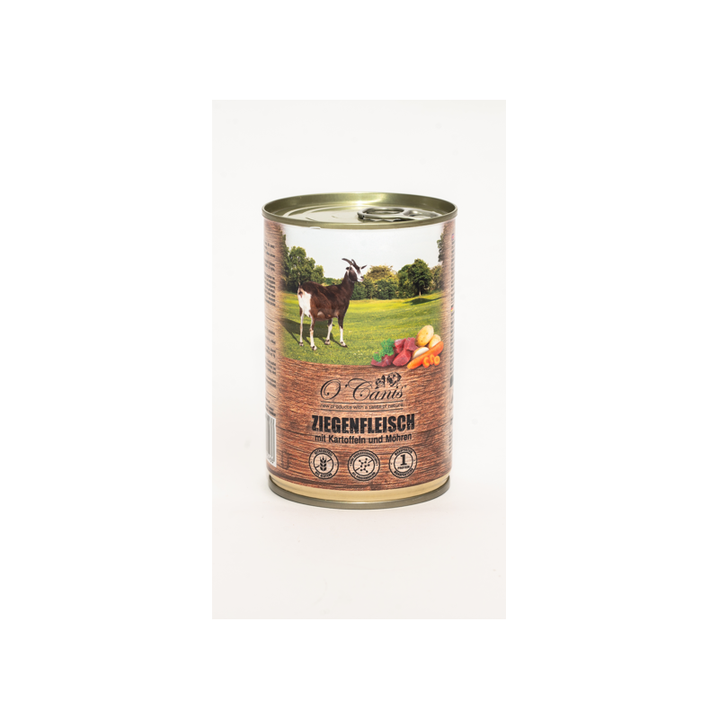 O'Canis, pies, koza z ziemniakami, puszka 400 g