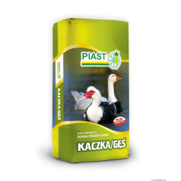 Piast, pasza Kaczka Gęś, 1G, kruszonka dla drobiu wodnego do 4 tyg 25 kg