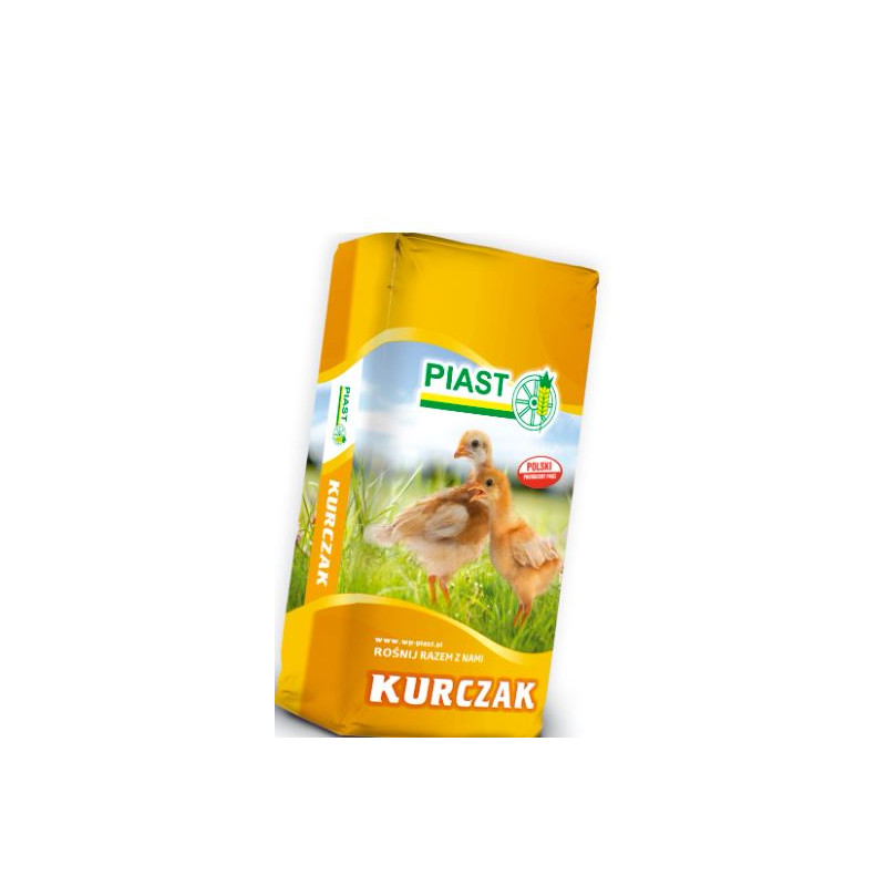 Piast, pasza dla kurczaków 1G, 0-8 tyg, pasza startowa dla kurcząt 25 kg