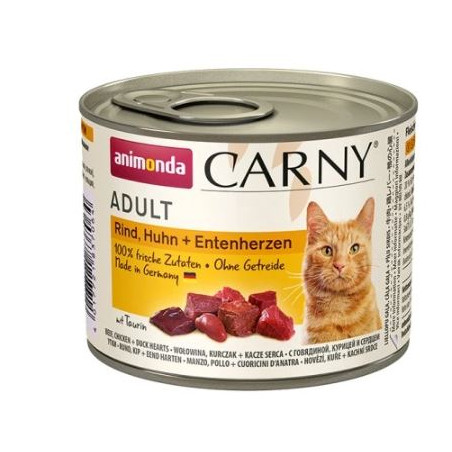 Animonda, wołowina, kurczak, serca kacze, 200 g