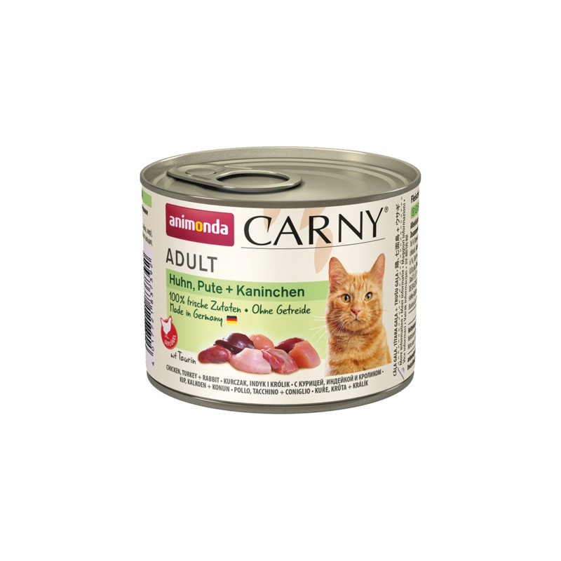 Animonda, kot, kurczak, indyk, królik, 200 g