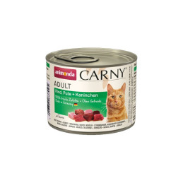 Animonda, kot, wołowina, indyk, królik, 200 g