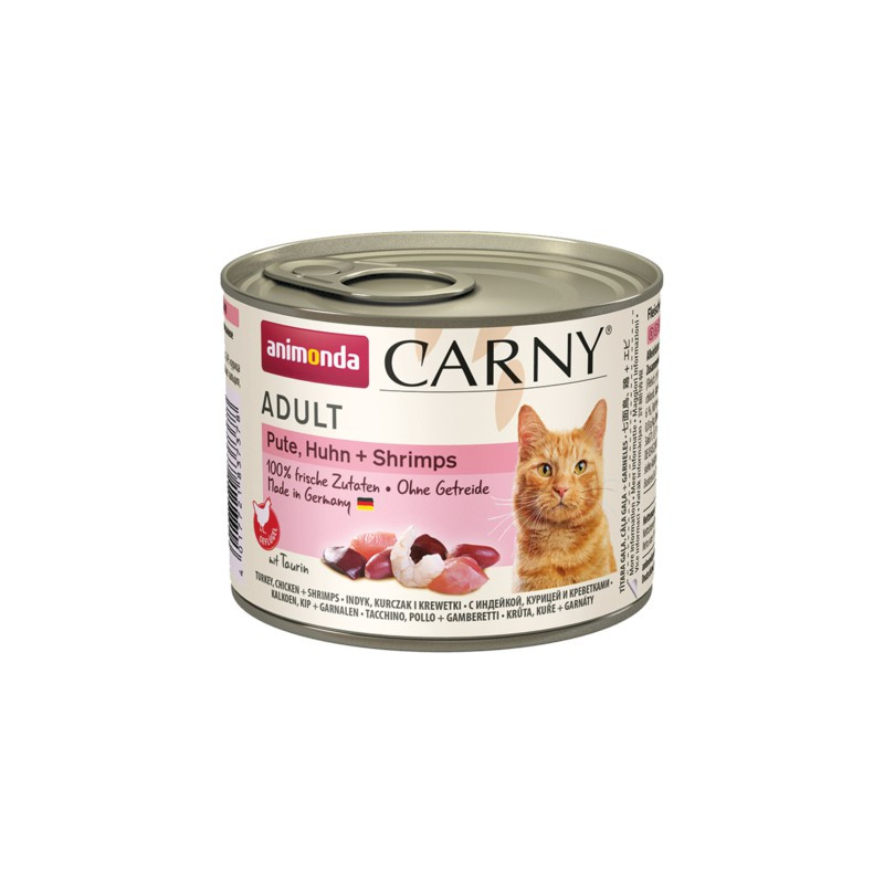 Animonda, kot, indyk, kurczak, krewetki, 200 g