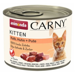 Animonda kitten, cielęcina, kurczak, indyk, 200 g
