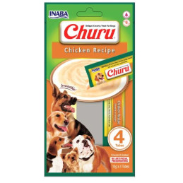 Inaba Dog Churu 4P kurczak 4x14g, Przysmaki dla psa EUD611