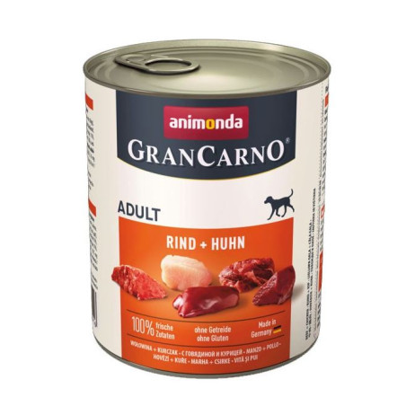 Animonda Gran Carno, pies, wołowina i kurczak, 800 g