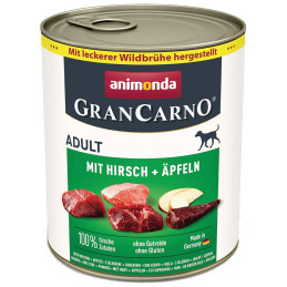Animonda Gran Carno, pies, jeleń z jabłkiem, 800 g