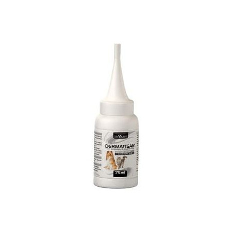 DERMATISAN, Aurisal Silver, do uszu dla psa lub kota, 75 ml