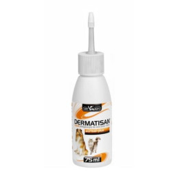 Dermatisan Aurisal Plus, krople do uszu dla psa lub kota, 75 ml