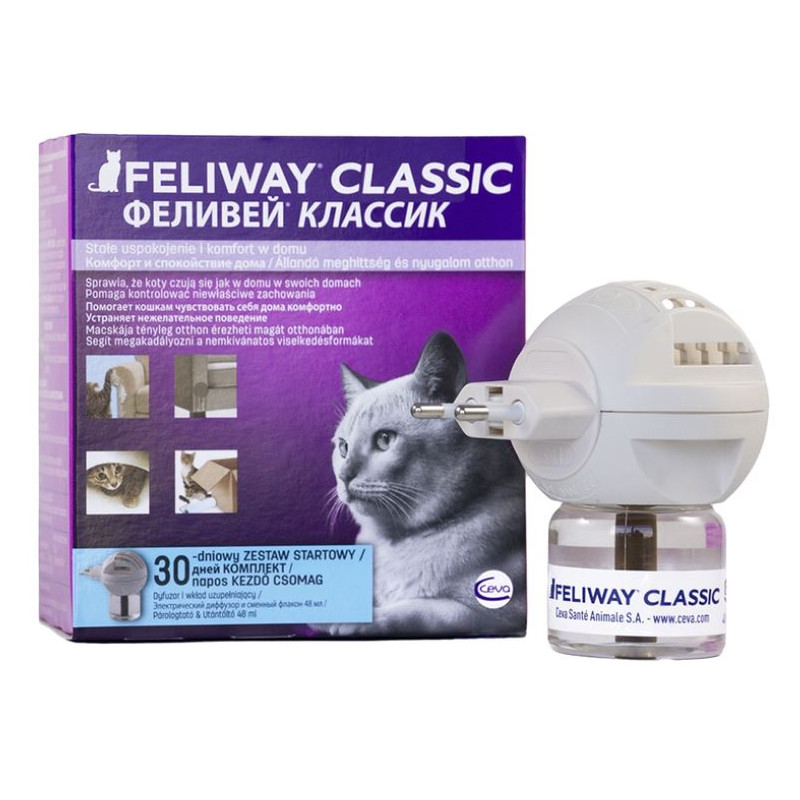 Ceva, Feliway Classic, komplet dyfuzor + zapas